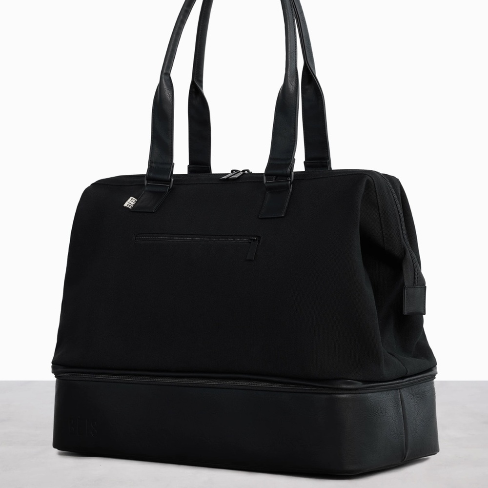 Beis Weekender Bag in Black